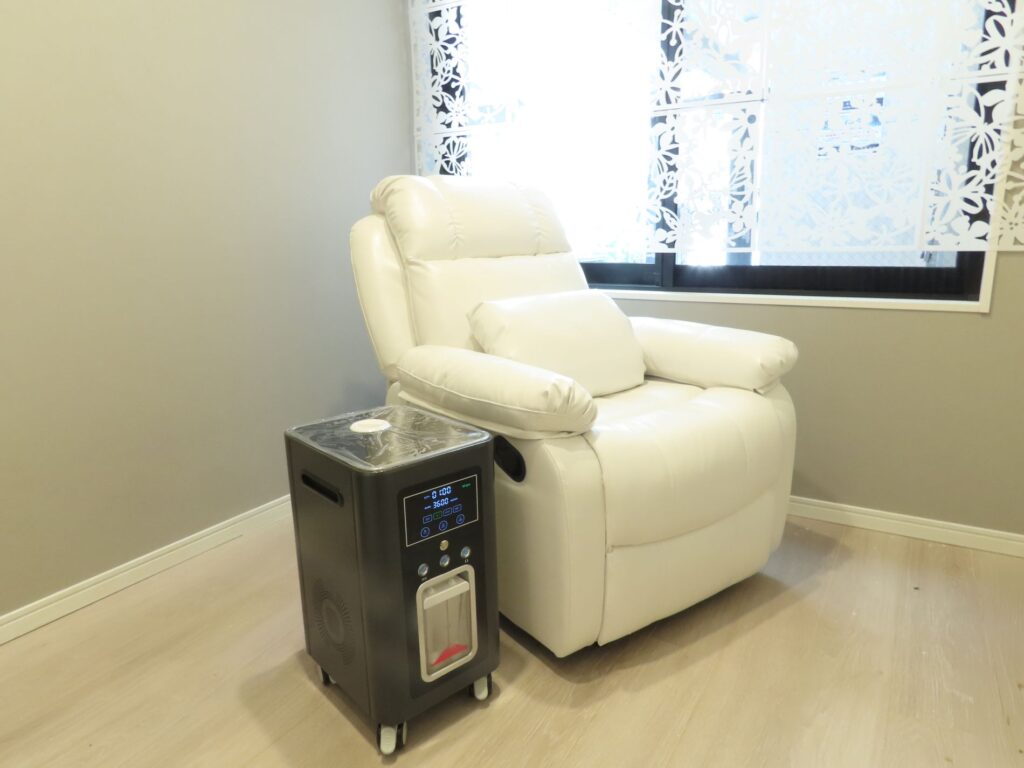 水素サロンリクライニングチェア